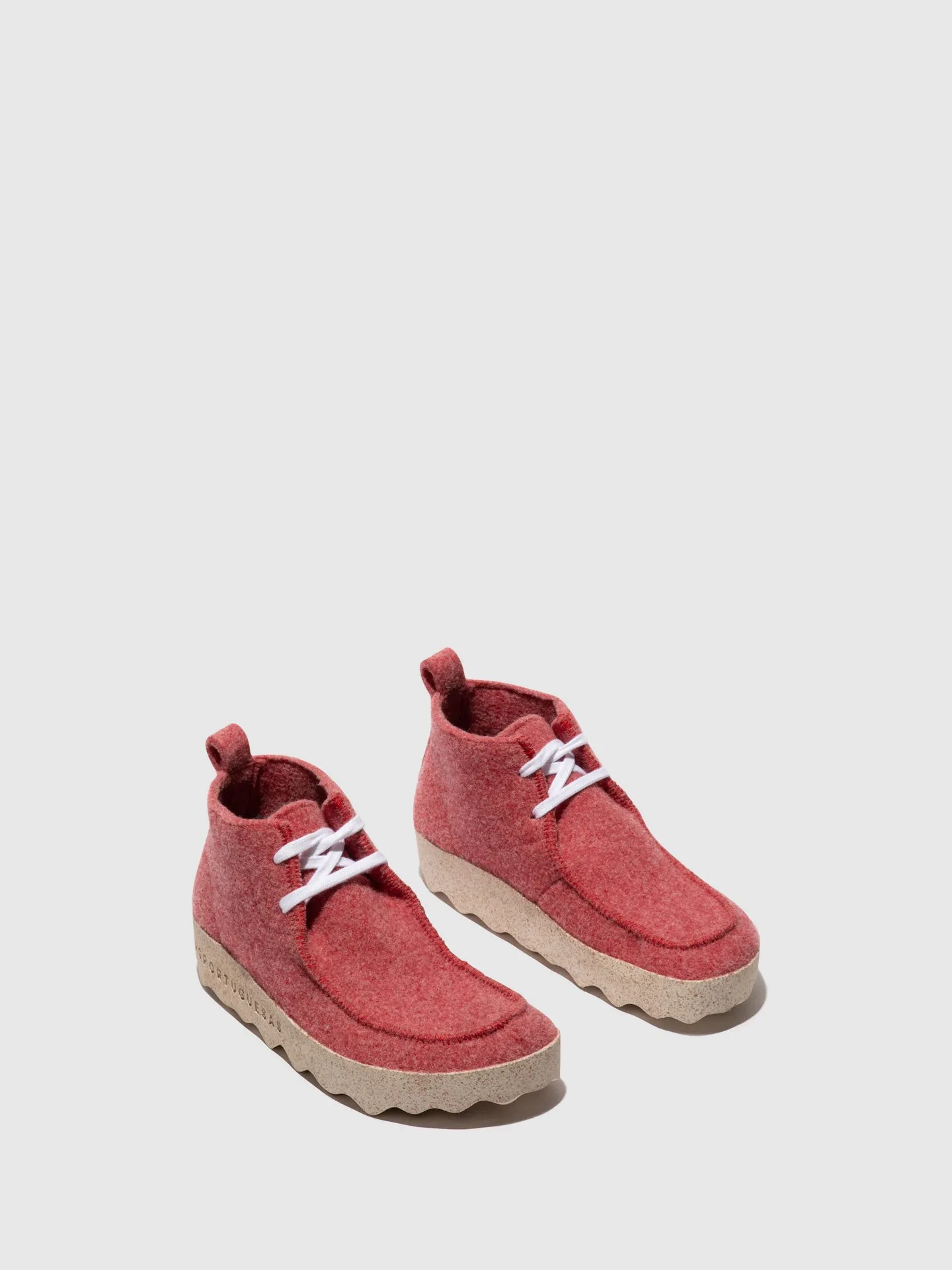 Lace-up Ankle Boots CODY RED