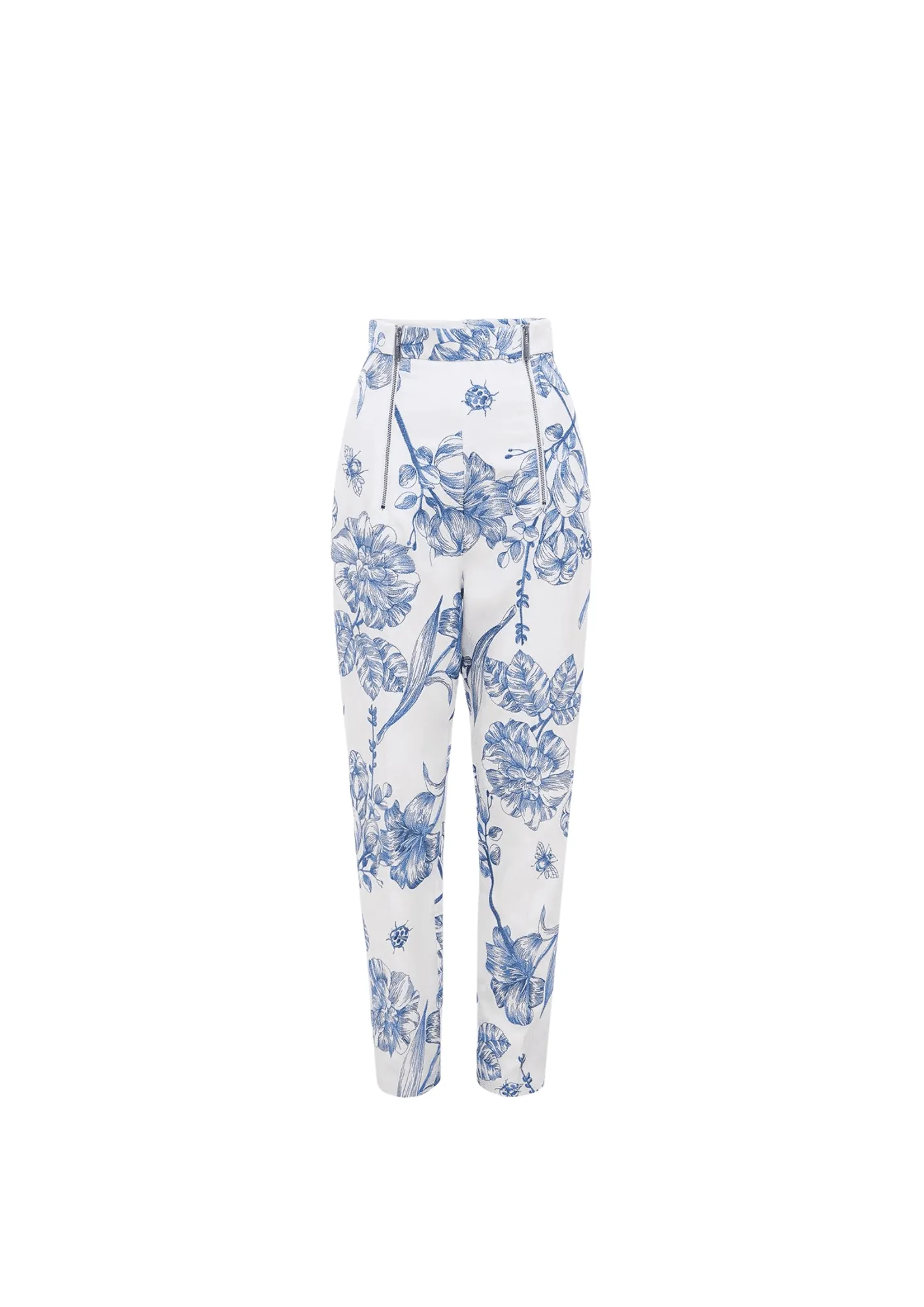 LEO LIN - Indra Embroidered Straight leg pants
