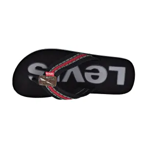 Levis Kyle Casual Men's Sandals Black/Grey/Red