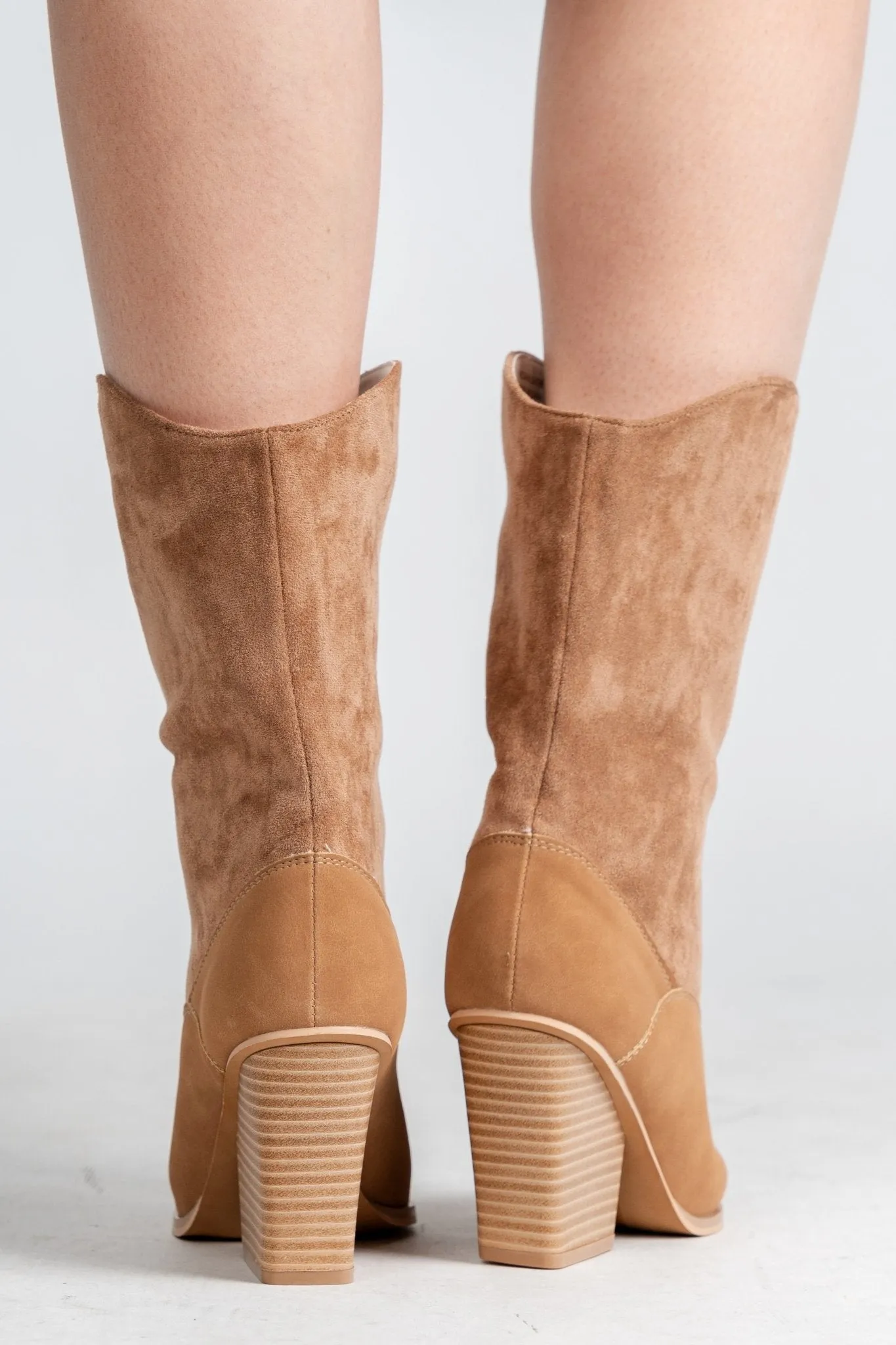 Marseille loose fit boot camel