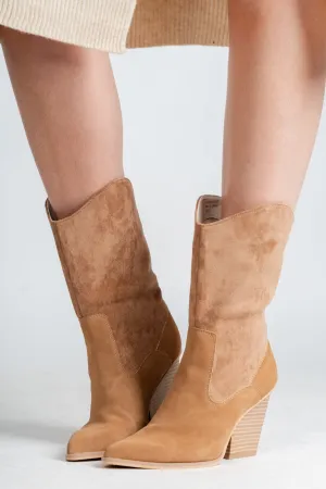 Marseille loose fit boot camel