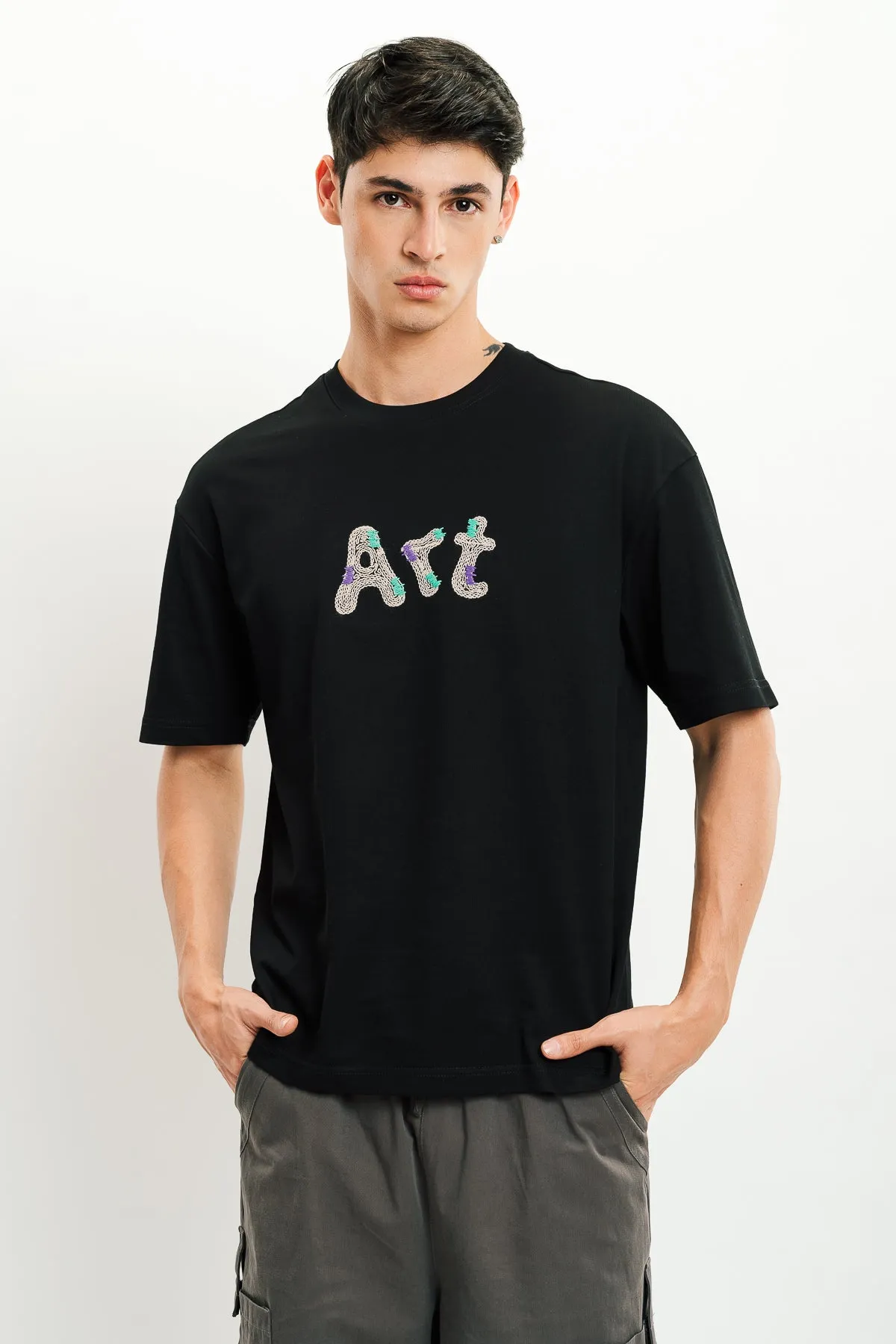 Men's Black Art Tee