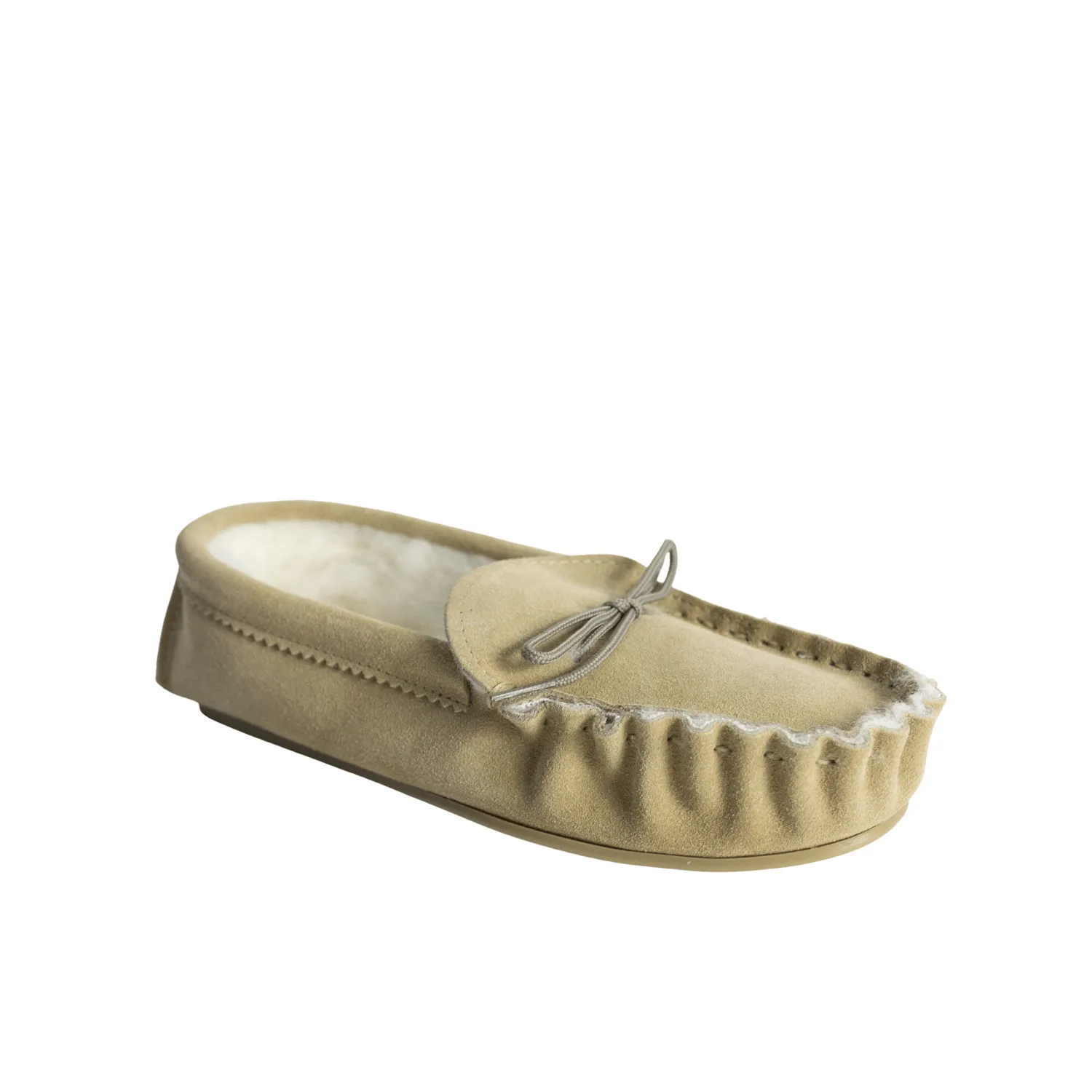 Mens Wool Lined Moccasin