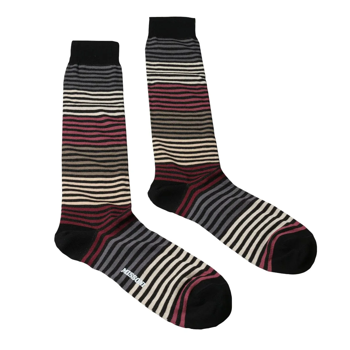 Missoni GM00CMU5233 0002 Multicolored Knee Length Socks