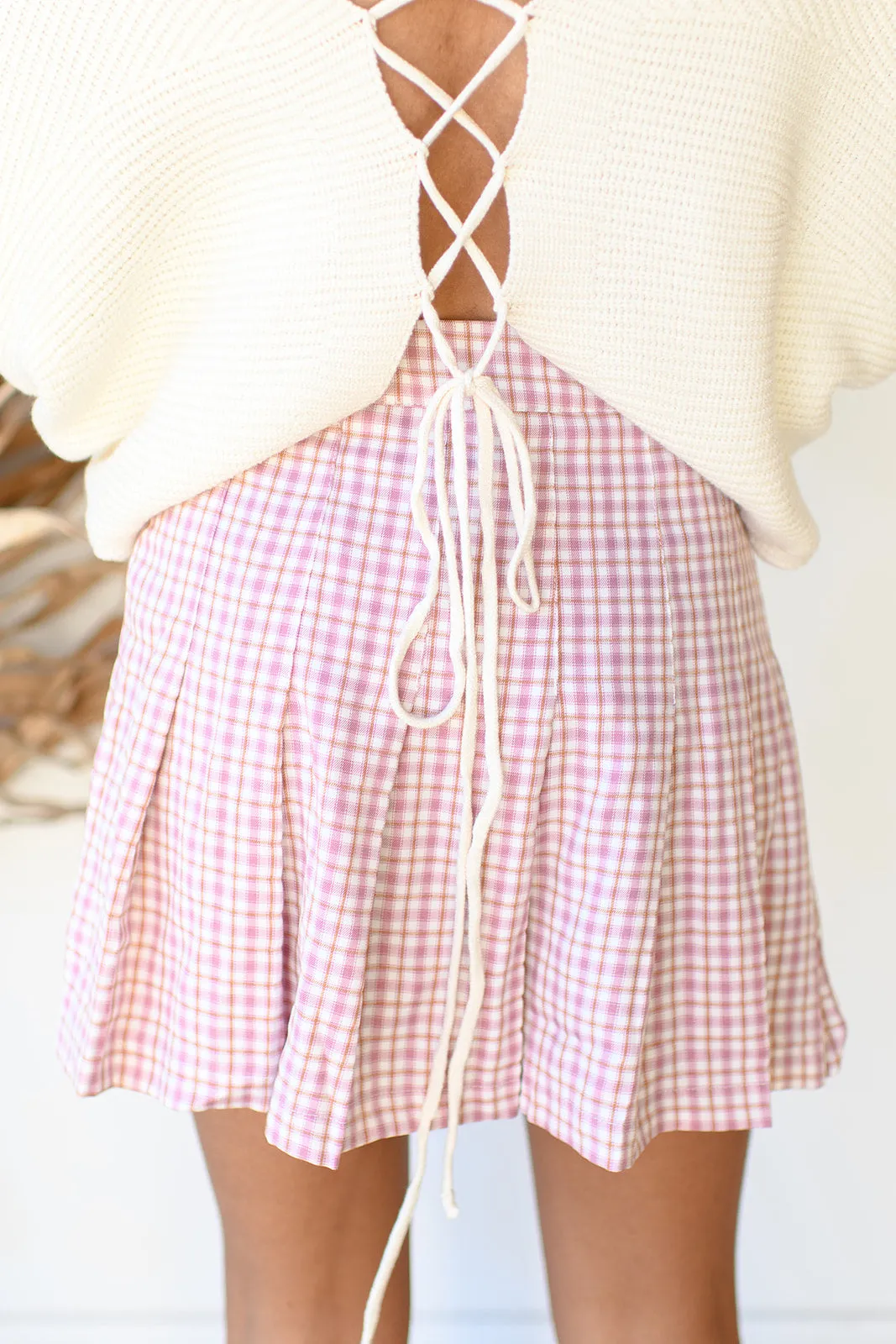 never plaid it so good skirt