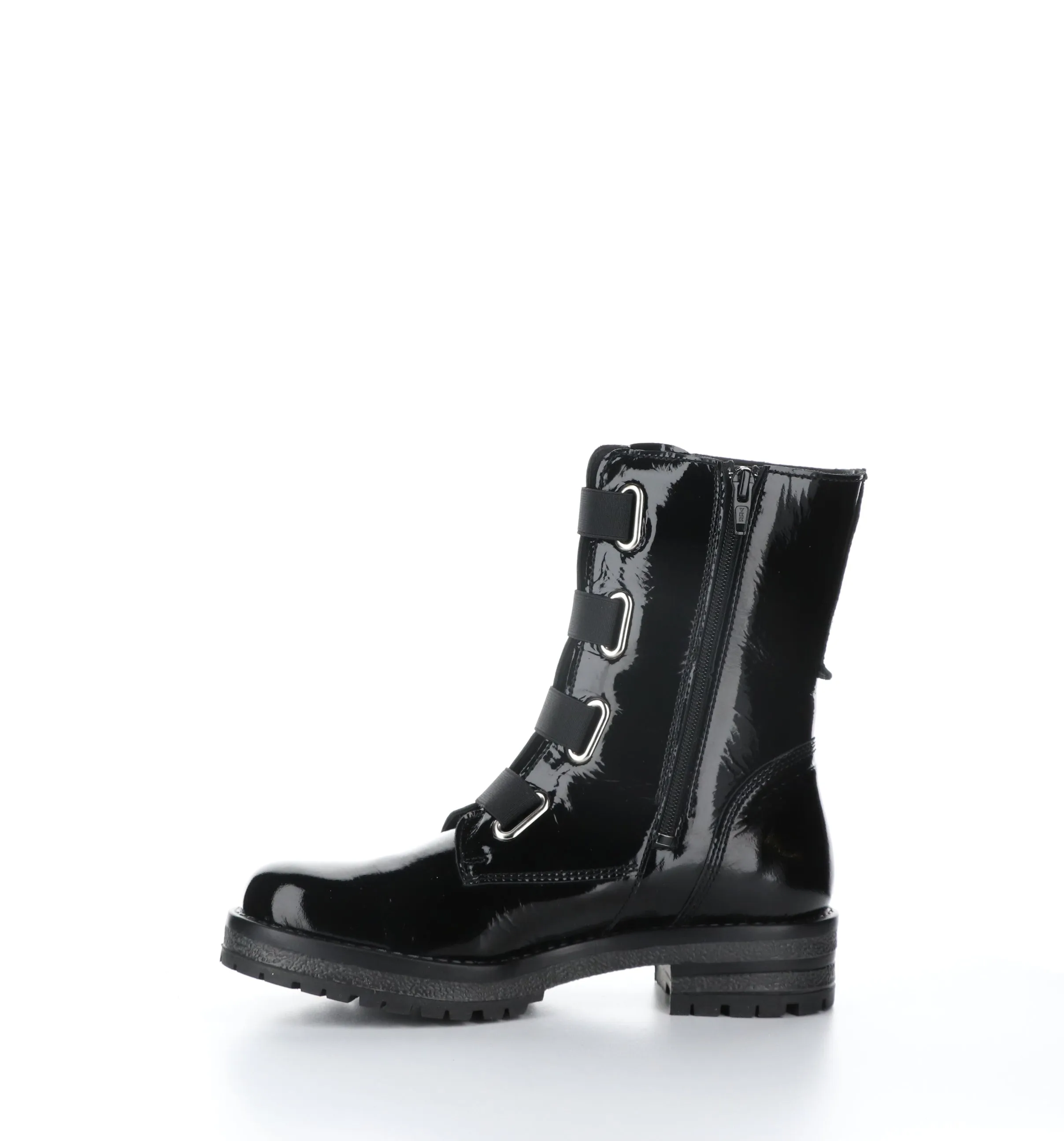 PAUSE Black Zip Up Boots