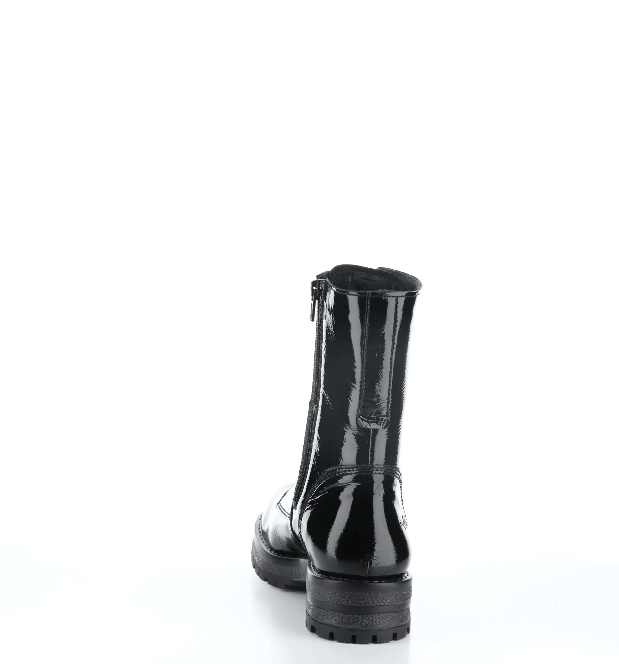 PAUSE Black Zip Up Boots