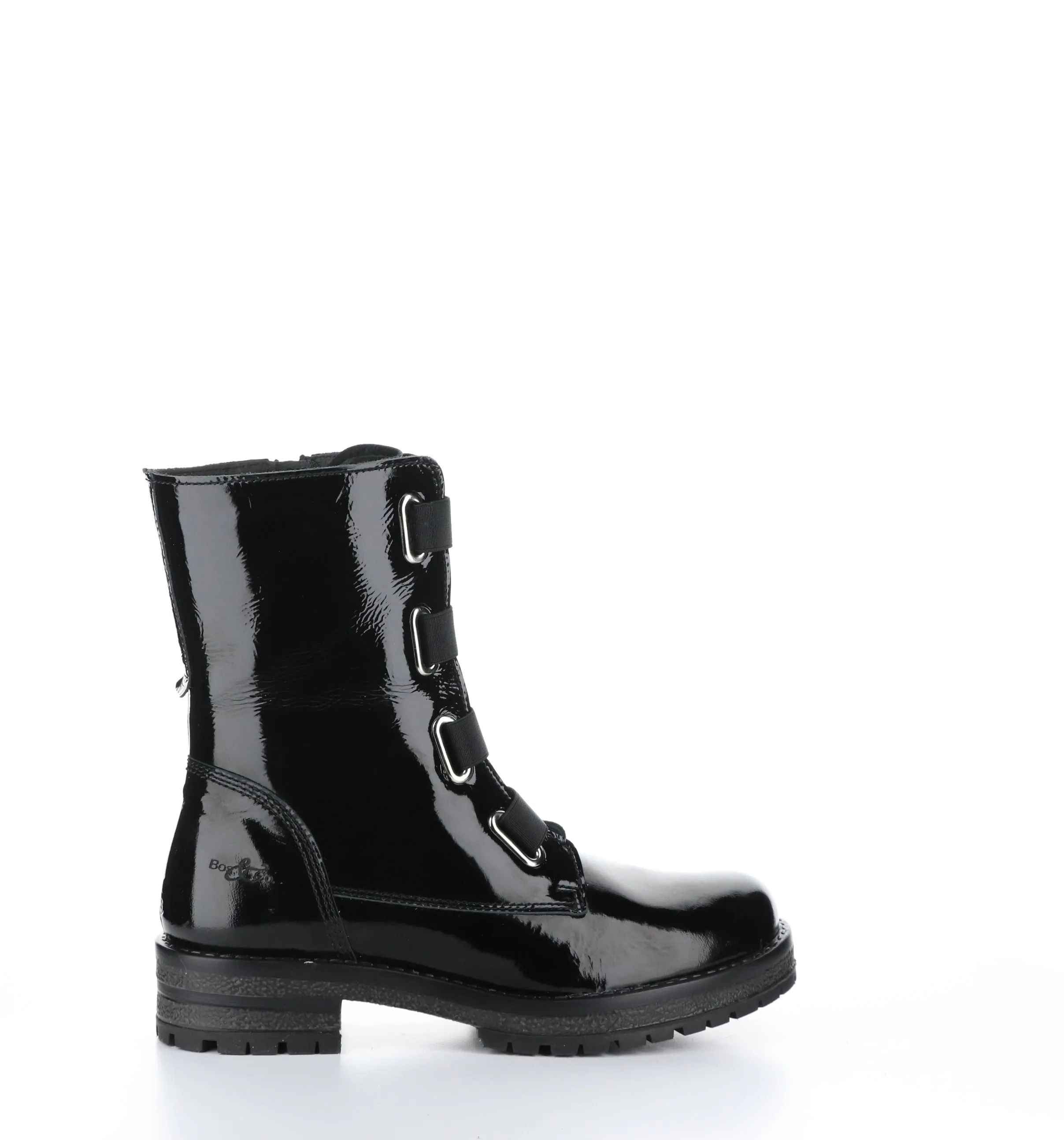 PAUSE Black Zip Up Boots
