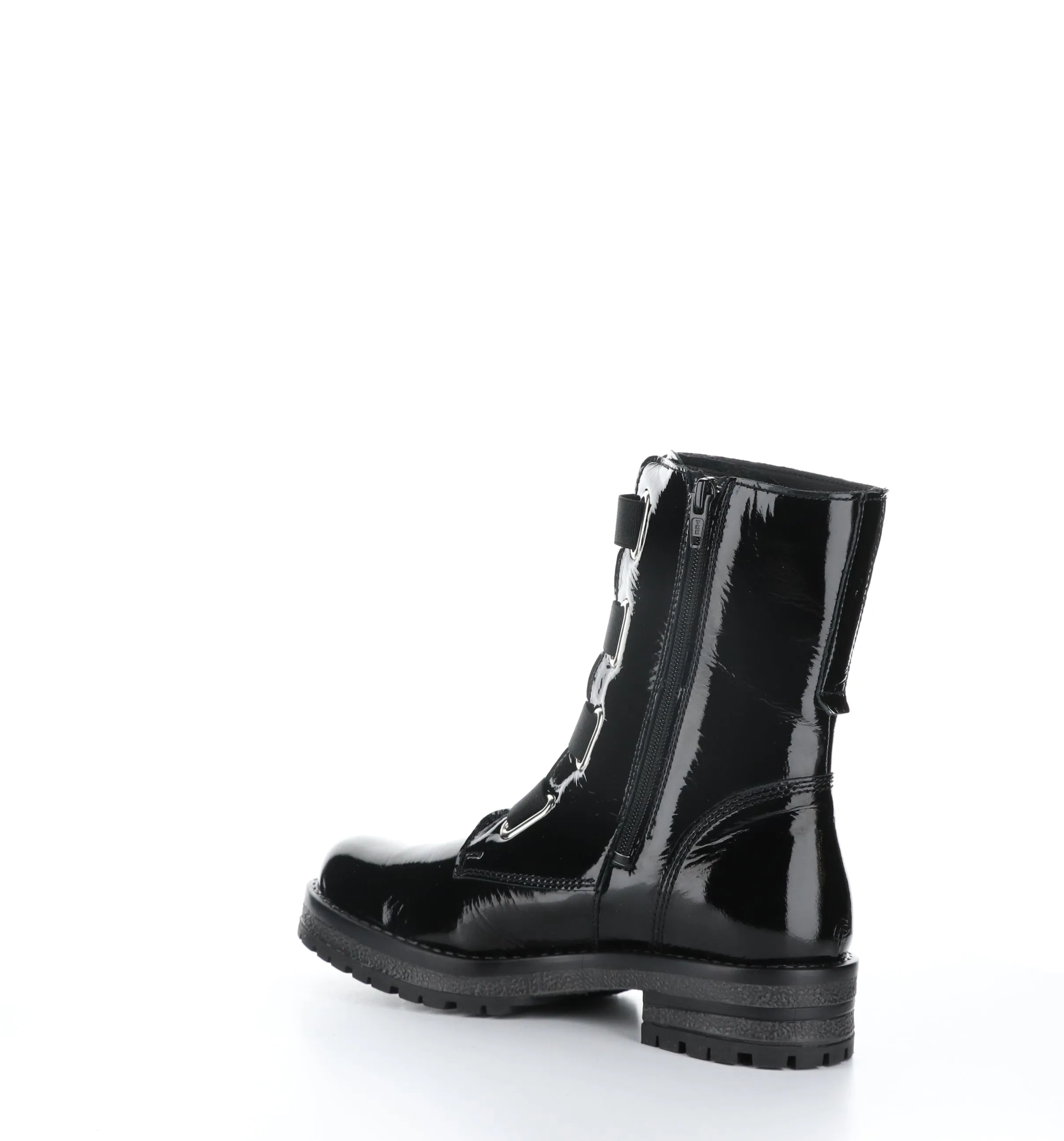 PAUSE Black Zip Up Boots