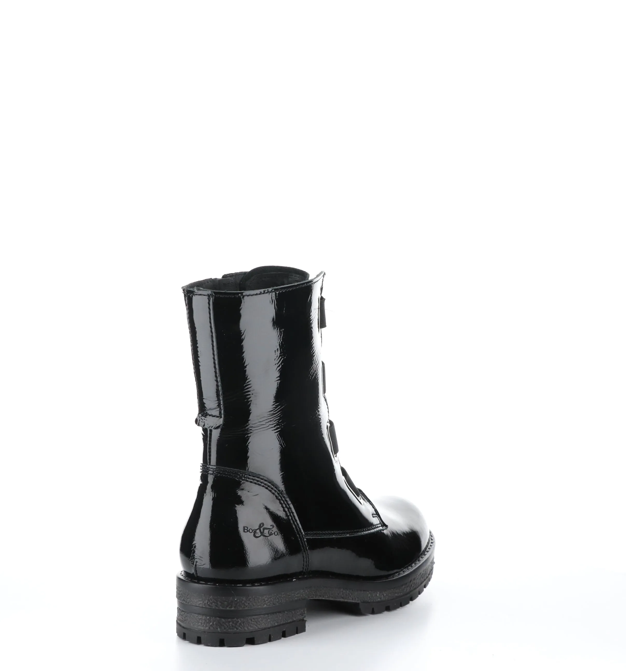 PAUSE Black Zip Up Boots
