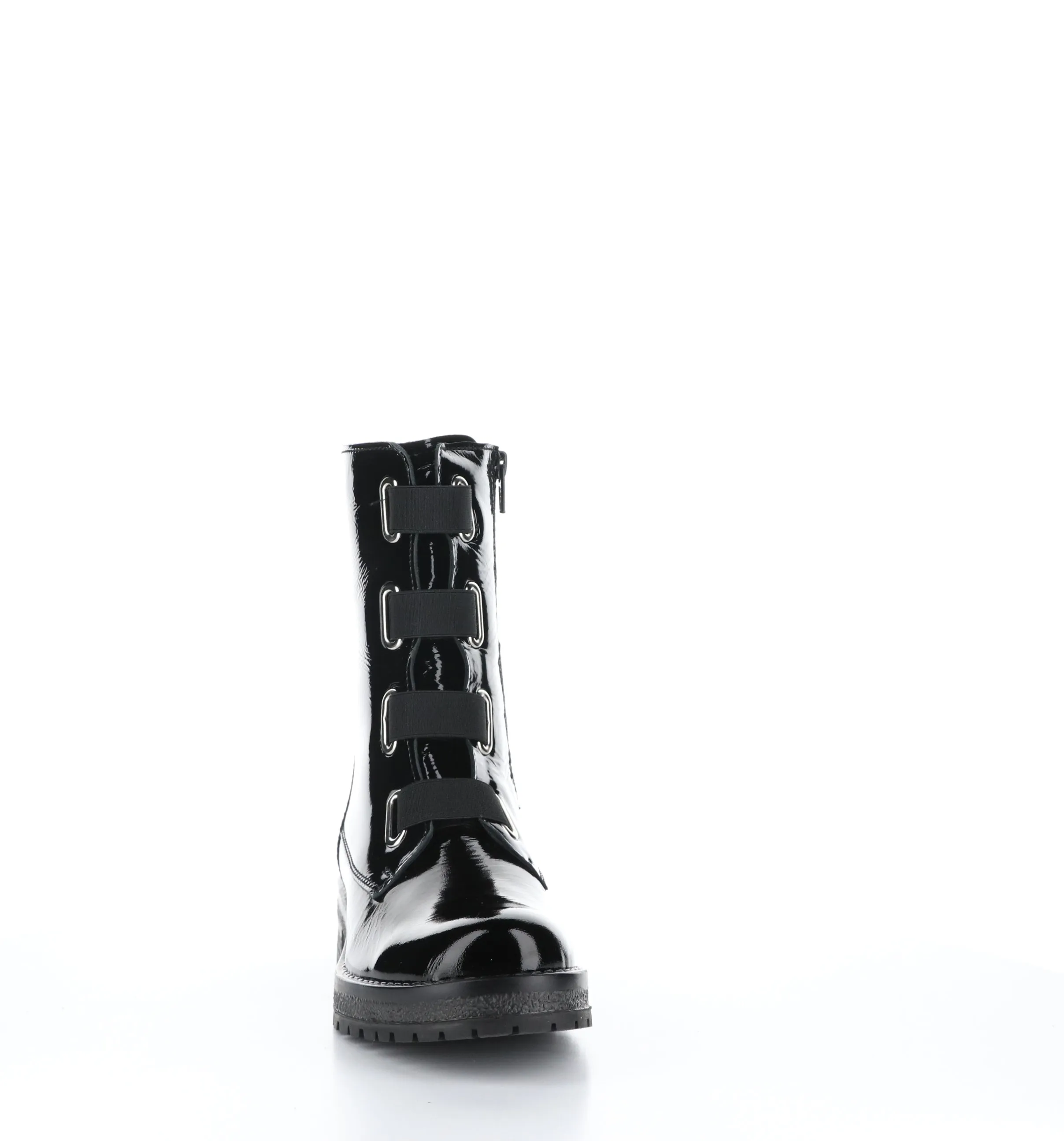 PAUSE Black Zip Up Boots