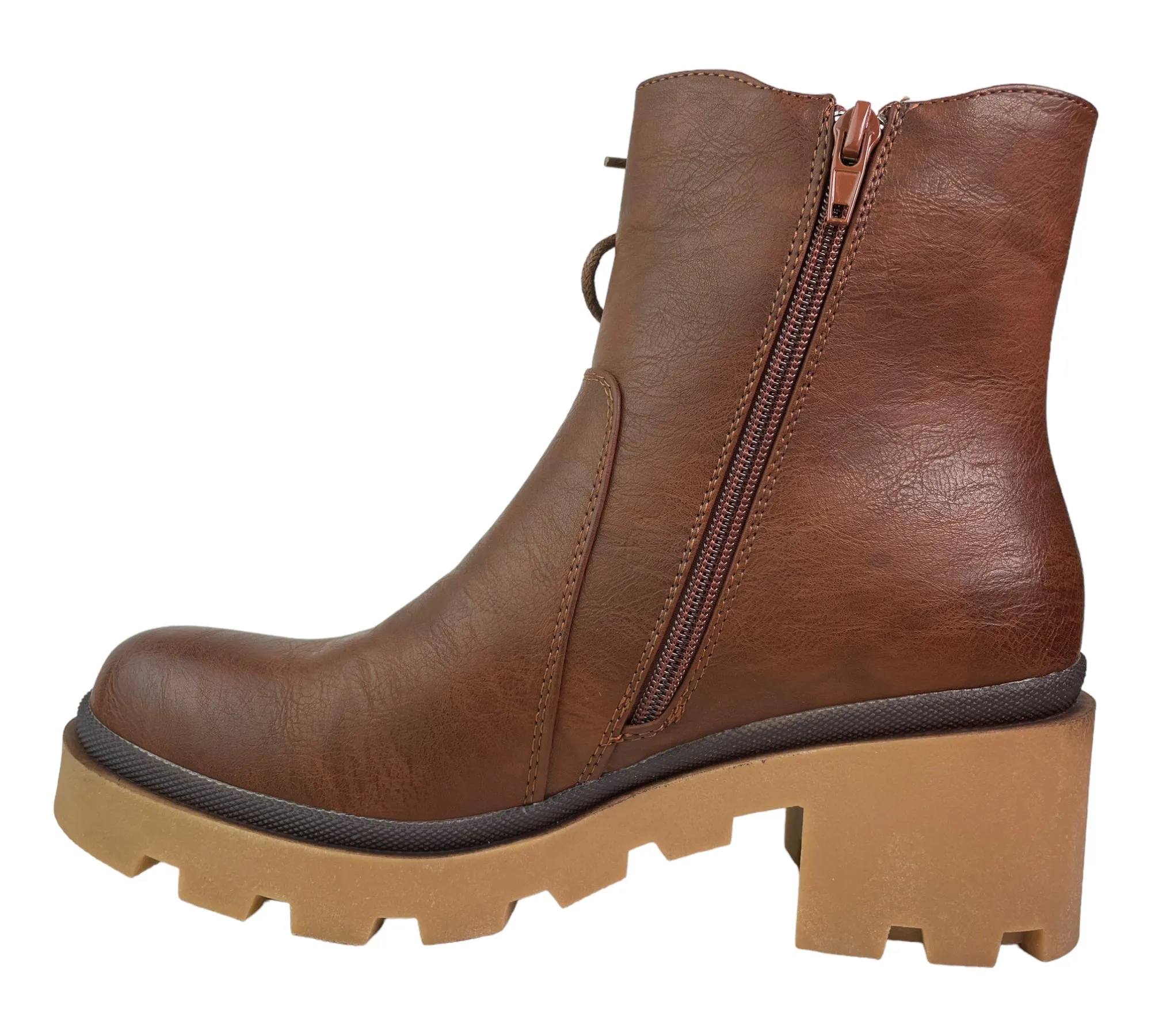 Pierre Dumas Shell Boot in Whiskey
