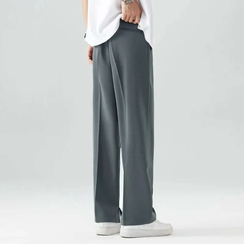 Relaxed Wide Leg Trousers