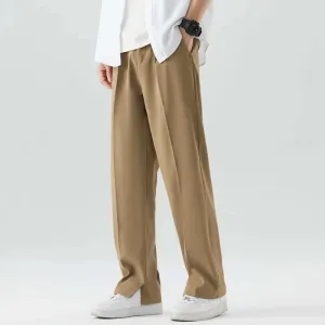Relaxed Wide Leg Trousers