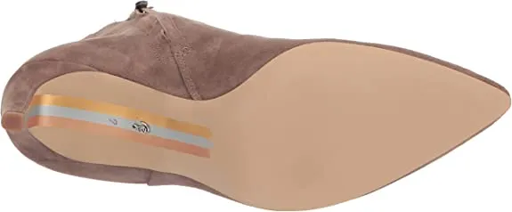 Sam Edelman Ulissa Desert Olive Pointed Toe Kitten Heel Fashion Ankle Boots
