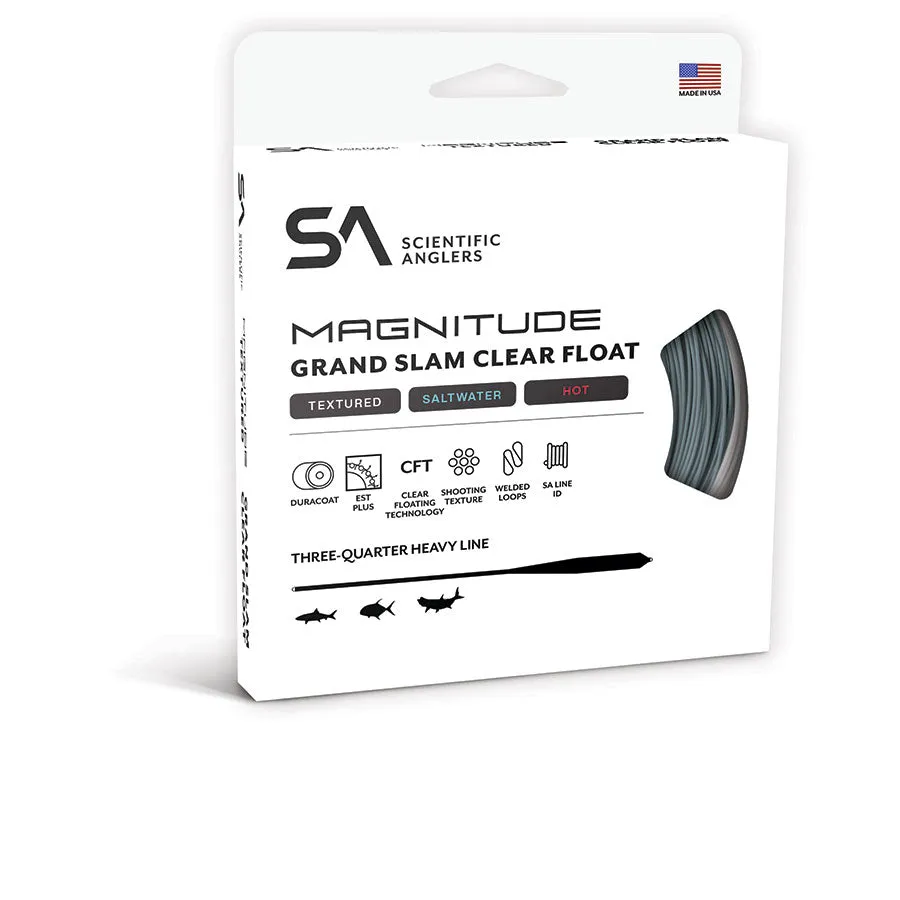 Scientific Anglers Magnitude Grand Slam Textured Clear Fly Line