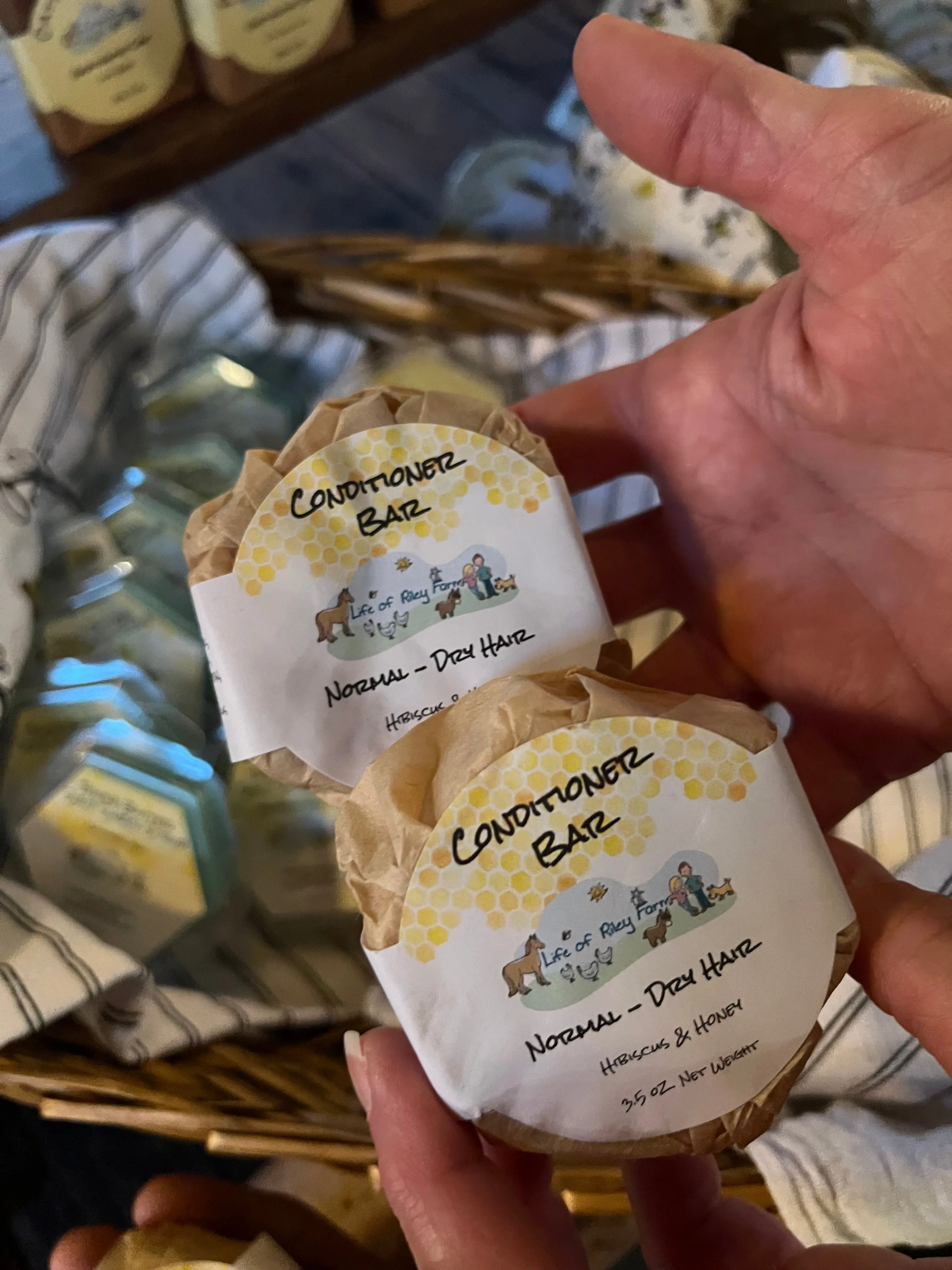 Shampoo & Conditioner Bars by Life Of Riley Farms