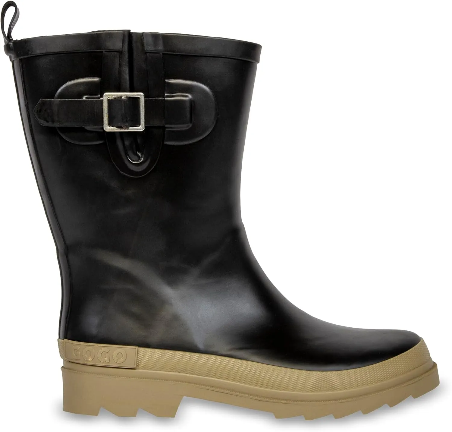 ShedRain GOGO Margot Mid Rubber/Print Lining Rainboot