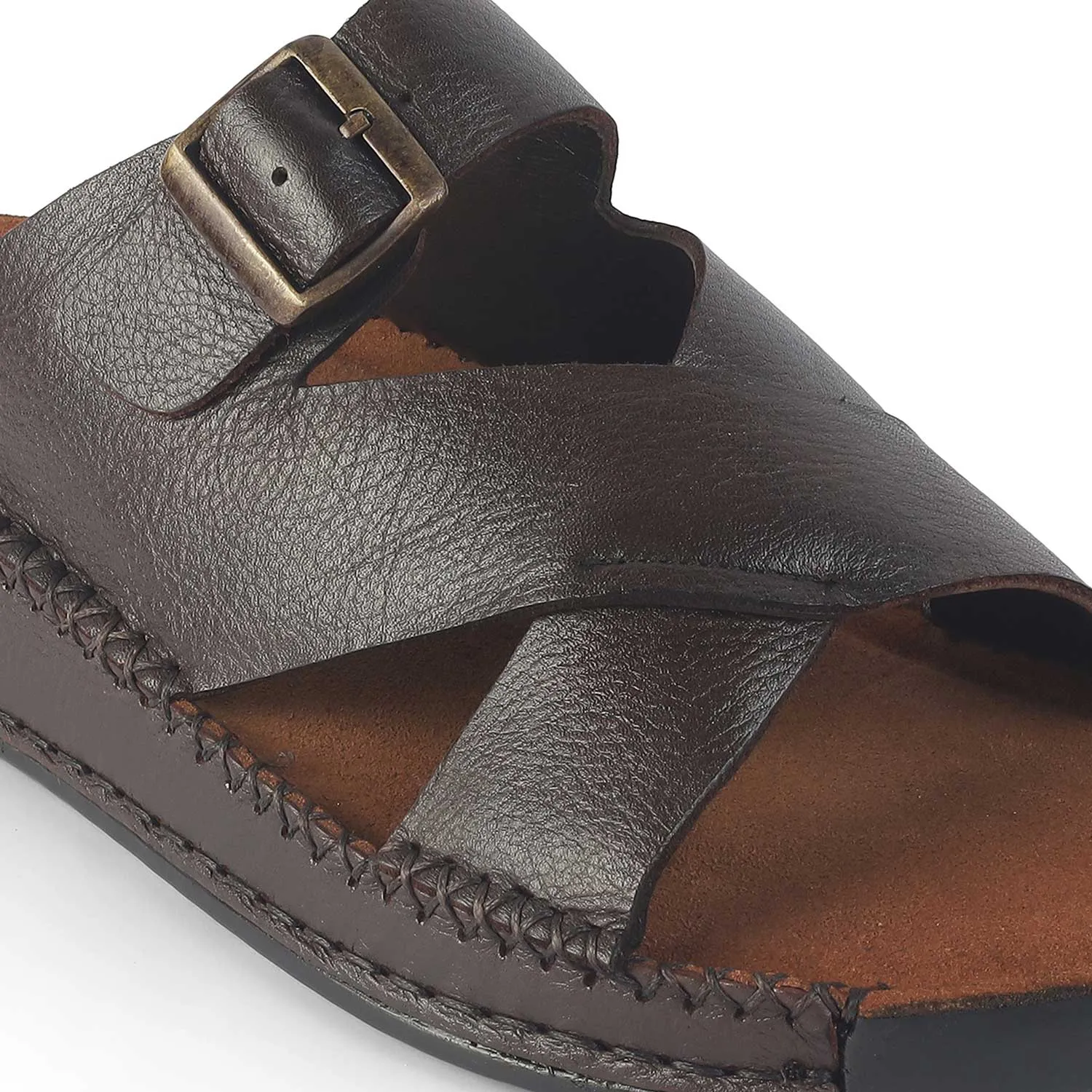Tresmode Vagri Brown Men's Sandals