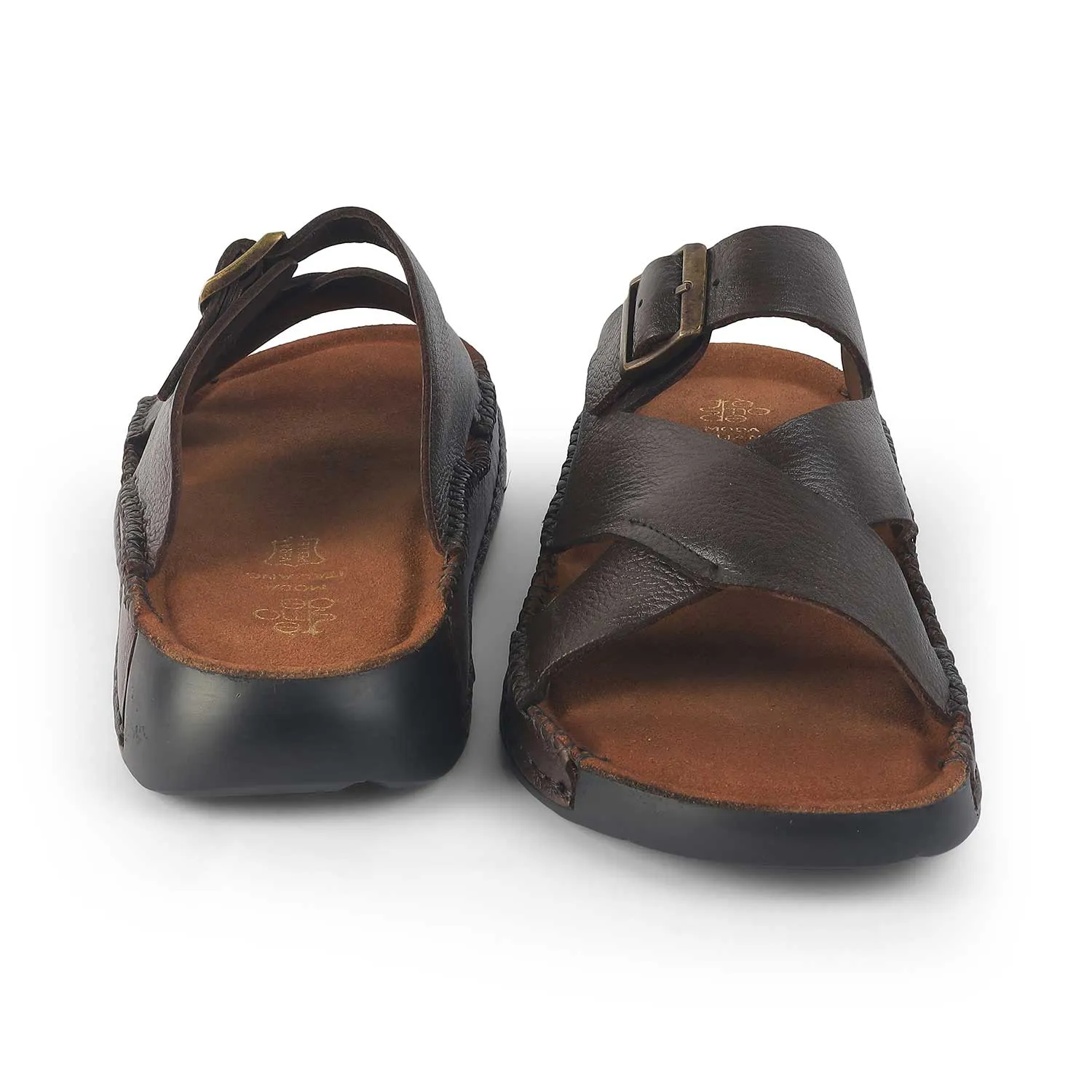 Tresmode Vagri Brown Men's Sandals