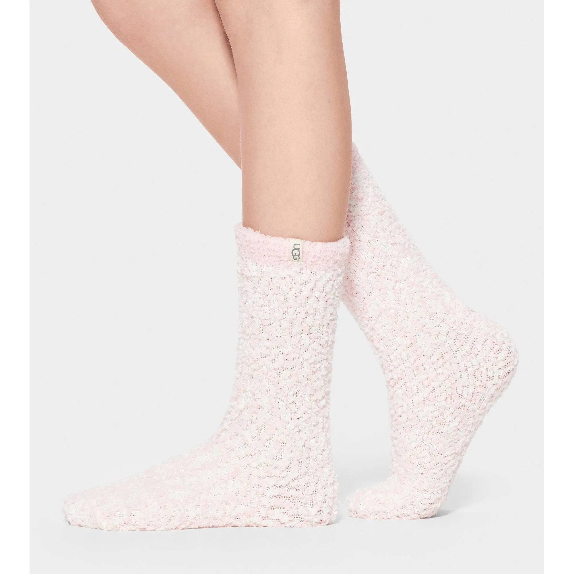 UGG Women's Cozy Chenille Sock in Seashell Pink