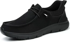ulogu Non Slip Waterproof Shoes for Men WomenOil Resistant Slip On Work Loafers