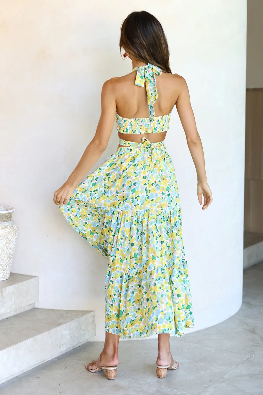 Wattlebush Crop Top Green
