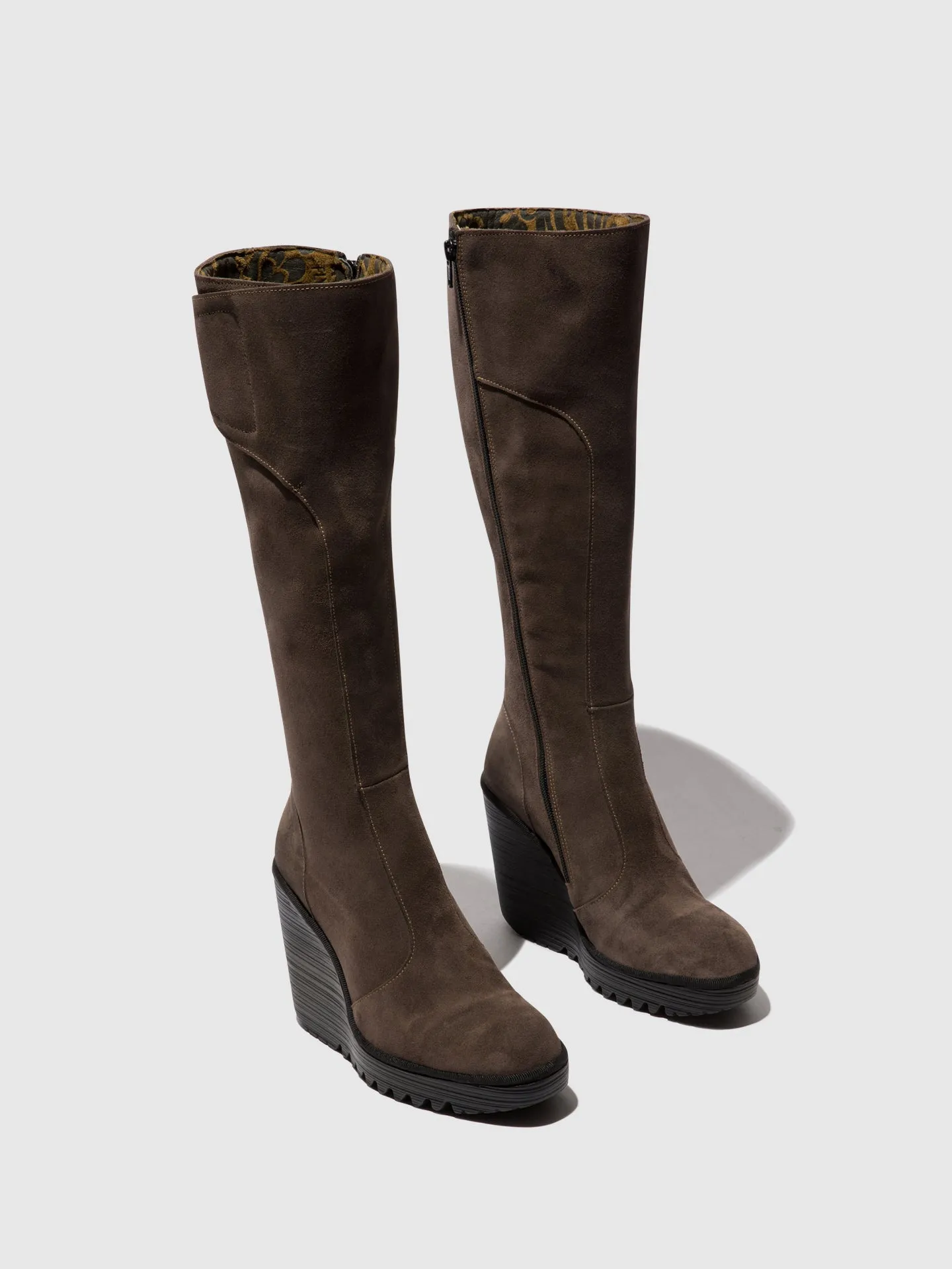 Zip Up Boots DELL464FLY ANTHRACITE