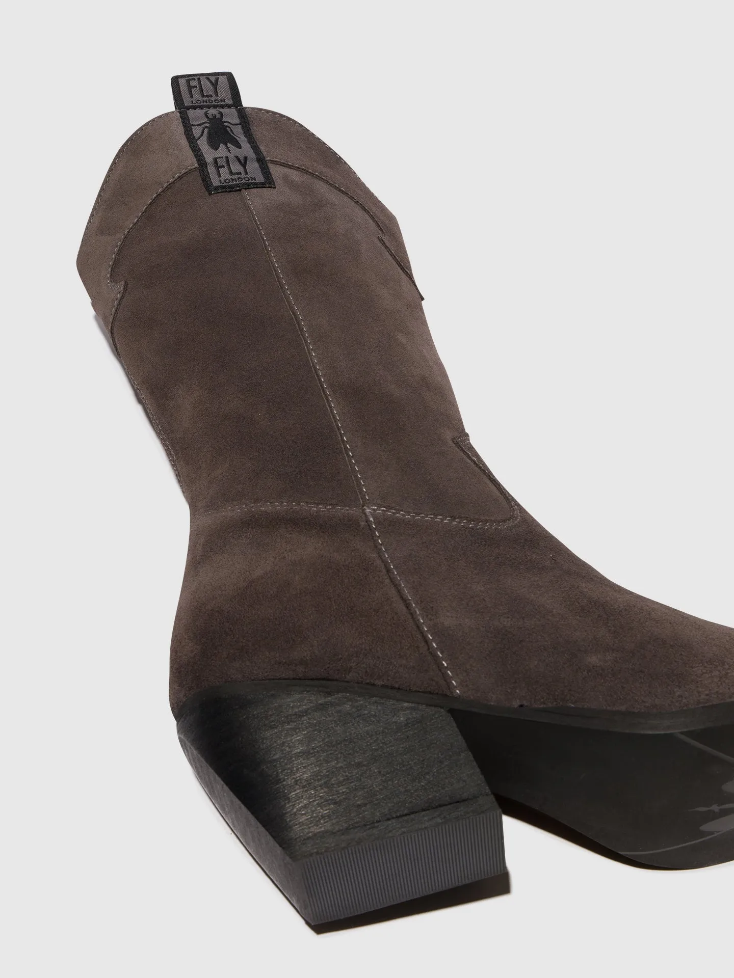 Zip Up Boots TEKE906FLY GREY