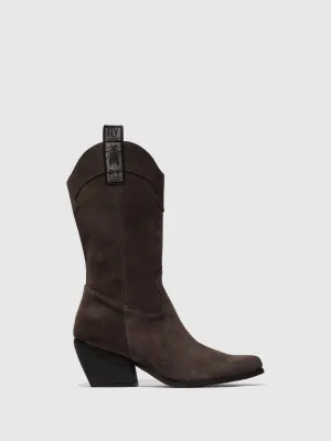 Zip Up Boots TEKE906FLY GREY